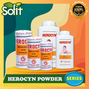 EDAK HEROCYN 150 GR / BEDAK UNTUK KULIT GATAL DAN KERINGAT