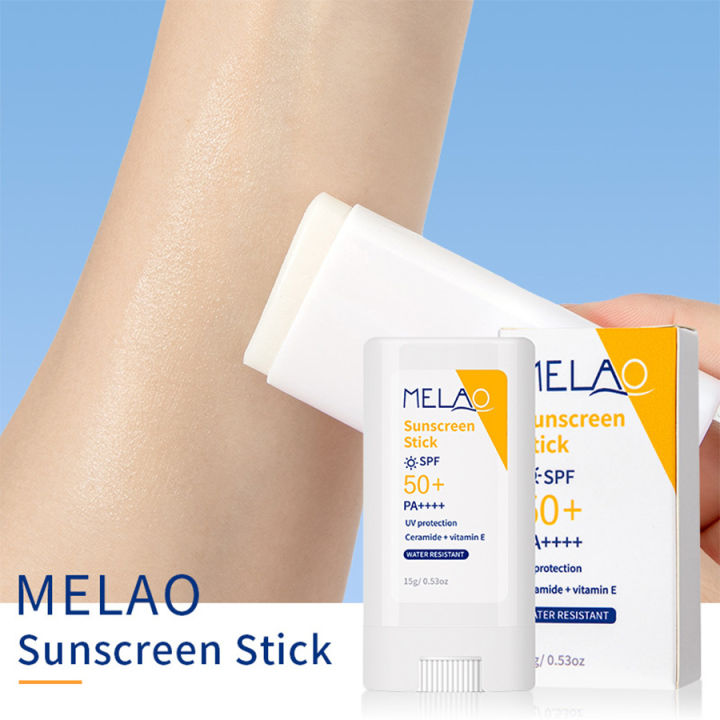 MELAO Solid sunscreen stick 15g, whole body whitening, high sun ...