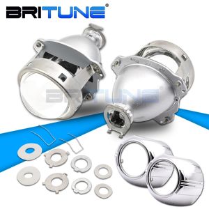 Car Lens In Headlight H7 H4 Bi-xenon Retrofit Projector 3.0 inch Full Metal Tuning Car Universal Accessories H1 HID LED