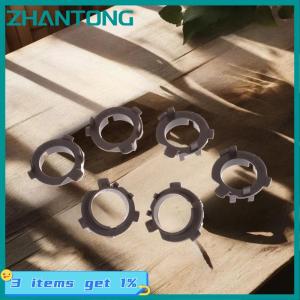 ZHANTONG 2 4 10PCS Car LED Parts For Tucson Hyundai Santa Fe Grand SantaFe Sonata 2009-2017 H7 Car LED Headlight Bulb Holder Adapter