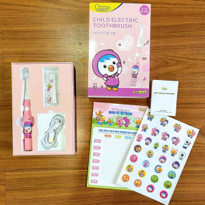 Bàn chải đánh răng điện trẻ em chính hãng Pororo Kids 3 chế độ tự động đánh sạch răng