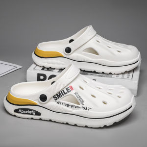Free Shipping MenS Summer Outdoor Driving Sandals Non-Slip Odor-Resistant Closed-Toe Sports Beach Slippers