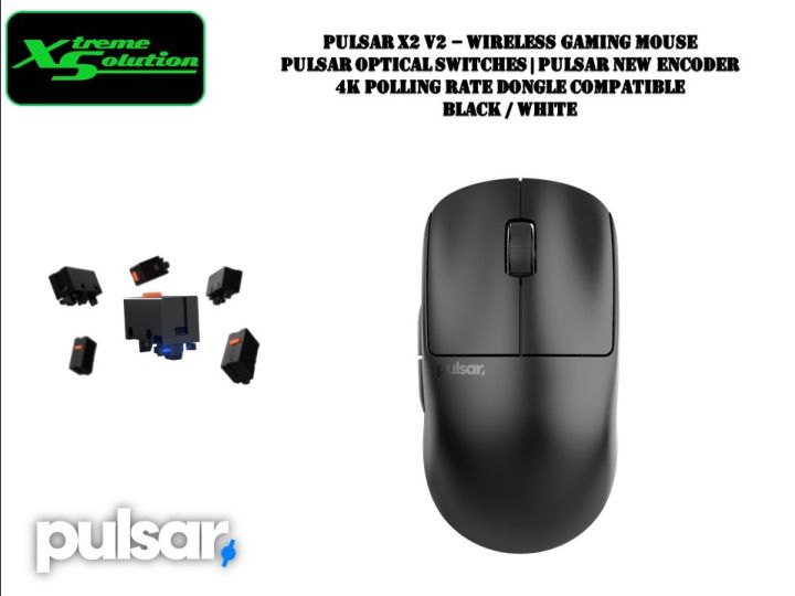 Pulsar X2 V2 / X2 Mini V2 - Lightweight Wireless Gaming Mouse