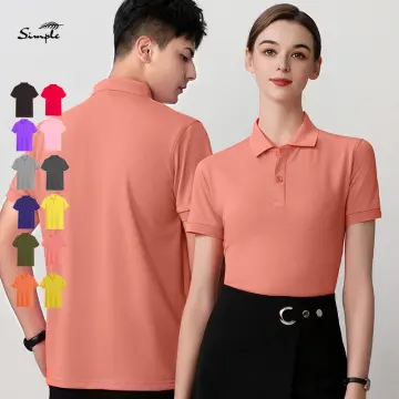 Mens peach polo shirt best sale