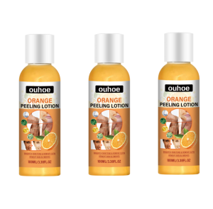 OUHOE Orange Peel Body Lotion Gentle 100ml Exfoliation Lightens Dark Spots Whitens Skin Moisturizes