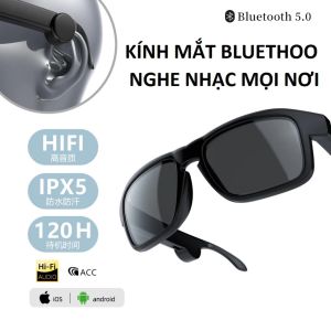 Kính Mát Kính Mắt thông minh XG88 Bluetooth5.2Kính râm Chống UV tích hợp kết nối hỗ trợ gọi rảnh tay Và Nghe Nhạc