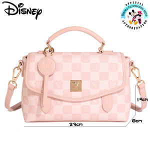 Disney Southeast Asia New Product Explosive Bag Handbag Crossbody Bag Shoulder Bag White Pink