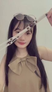 Dây thắt lưng bện hạt đá thoi tròn đai buộc eo hạt gỗ phong cách dân tộc