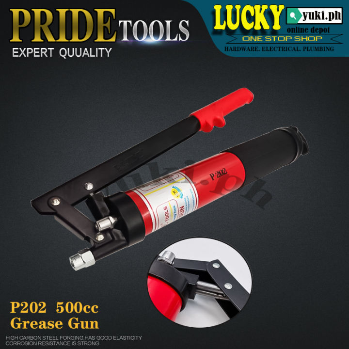 P-202 PRIDE GREASE GUN 500cc | Lazada PH