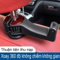 【FUCO】Móc treo đồ trên ô tô gài trước sau ghế kèm giá đỡ kẹp điện thoại trên xe tiện lợi thiết kế chắc chắn cao cấp. 