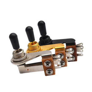 Open Type L Type 3 Way Guitar Switches Replacement Metal Component Easy Installation Suitable for Precise Tone Control