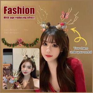 ปิ่นปักผม แฟชั่น เครื่องประดับศีรษะ คริสต์มาส พระคุณ ขี้เล่ น ่ารัก แฟลช ตกแต่ง ความงาม