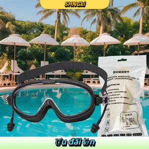 SHNGki 2025 Large Frame Swimming Goggles For Kids High Quality Antifog Swim Glasses Waterproof HD Swim Eyewear Swim Equipment