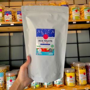 SERIGALE Keripik Buah Mix I 1000 ML Toples I Rambak Pisang Apel Nangka Nanas Pepaya I Sehat Premium