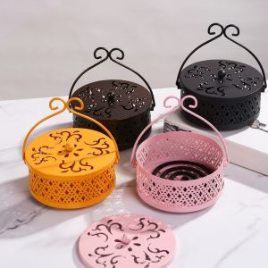 Hộp đốt nhang muỗi chuyên dụng HOA SANG TRỌNG khay đựng hương muỗi an toàn chống cháy siêu tiện dụng NM001