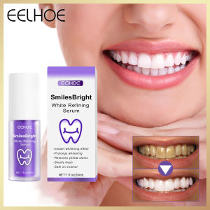 EELHOE Purple Whitening Toothpaste Purple Whitening Corrector Remove Stains Reduce Yellowing Brighten Care For Teeth Gums Fresh Breath Whitening Teeth Remove Plaque Stains Hygiene Cleaning Dental Tools Fresh Breath