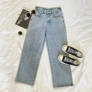 Highwaist Cutbray Jeans Retro - Celana Jeans Cutbray Wiskerr Premium