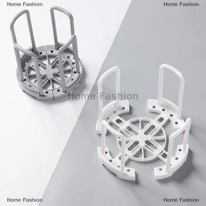 [COD] Home Fashion Retractable Desktop Bowl Holder Kitchen Organizer Plastic Drain Water Cup Shelf Cabinet Dishes Storage Rack Plate Storage Tool