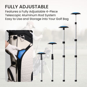 Cây nấm bảo vệ túi golf khi di chuyển cây nấm bảo vệ gậy golf thanh que chống đỡ giữ form túi golf ổn định