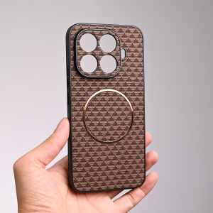 For Xiaomi 15T / 15T Pro Casing Leather Mountain Magnetic Hard Phone Case Cover