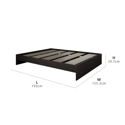 KitchenZ 6.3FT Wooden Queen Bed Frame w/ Headboard Katil Queen Kayu - HMZ-FN-BF-8003/8023