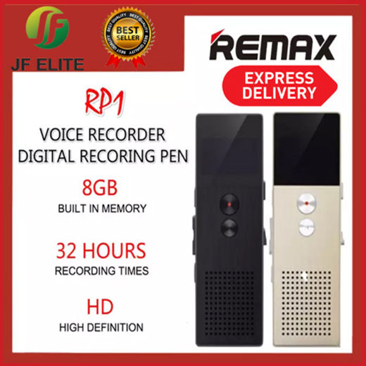 REMAX HI-FI Voice Recorder 8GB Digital Audio Voice Recorder, USB 2.0 ...