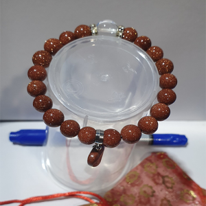 Vòng tay chuỗi đá kim sa tim 8li