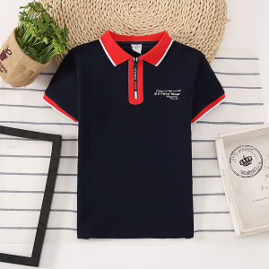 Boy T Shirt Kids Short-sleeved Summer Cute Fashion Childrens Clothing Children Tops baby wear Lapel Polo Shirt