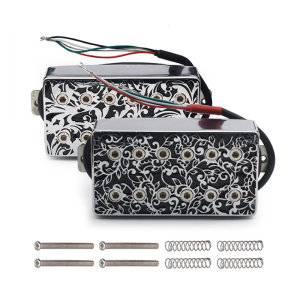 รถกระบะดนตรีกระบะแม่เหล็กกีตาร์ Humbucker Pickup มืออาชีพสำหรับระดับทักษะต่างๆ