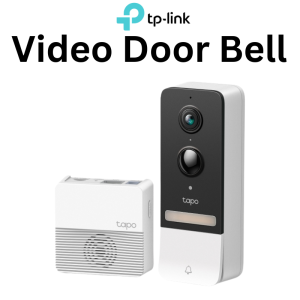 TP-Link Tapo D230S1 Smart Battery Video Doorbell with 2K 5MP Color Night Vision Live View | Smart AI Detection | Anti Thief | IP64 Weatherproof | Head-to-Toe View | Wireless Doorbell | Night Vision | Tp link | Door bell