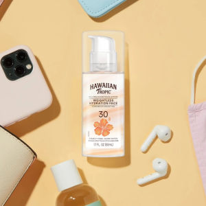 Lotion Chống Nắng Cho Da Dầu Weightless Hawaiian Tropical Face SPF 30 50ml - - Ngăn ngừa tác hại của ánh nắng mặt trời - Ngăn chặn lão hoá sớm - Không chứa dầu không làm tắc ngẽn lỗ chân lông - Có cấp ẩm suốt 12 giờ