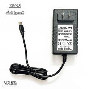 Bộ chuyển đổi điện Type C 12V4A sử dụng cho đèn LED đàn piano kỹ thuật số gương làm đẹp đèn..