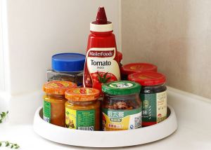 KITCHN Rotating Tray/Lazy Susan/Storage Turntable/Space Saving Storage/Spice Bottles Storage