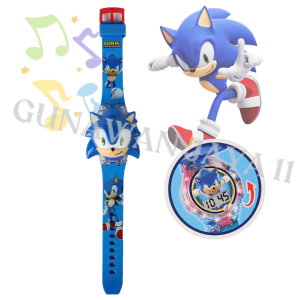 JAM TANGAN ANAK LAKI LAKI LAMPU DAN MUSIK KARAKTER SUPER HERO TG0113 MURAH GROSIR