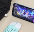 Chuột không dây Bluetooth, 2.4G Bộ thu không dây + Kết nối Bluetooth, đèn LED, im lặng, có thể sạc qua USB, tương thích với tất cả & điện thoại & máy tính xách tay & máy tính. 