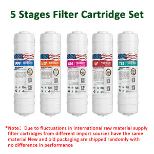 TROUWIDS Replacement Filter Element For 5-Stage Ultrafiltration Water Purifier Water Filter
