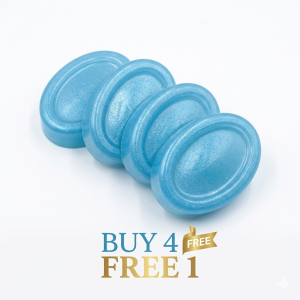 Sabun Tawas Natural Deodorant Bar Soap for Body Odor Removal Underarm Brightening Whitening Ketiak Wangi Anti Bau Badan Alum Soap 55g