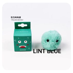 Cat Toy Catching Ball With 3 Different Animal Sounds Gravity Ball Funny Self-play Toy