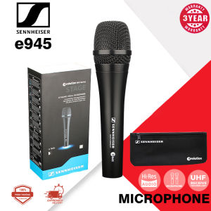 Sennheiser E945 ไมโครโฟนแบบมีสาย คุณภาพเสียง ความไวและความคมชัดสูง เหมาะสําหรับการถ่ายทอดสดและไมโครโฟนประสิทธิภาพน้ําหนัก