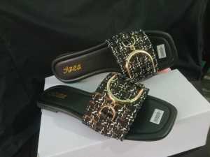 sandal teplek kekinian terbaru azea variasi bross D termurah