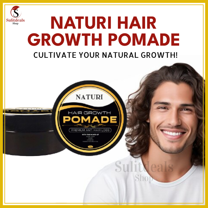 Naturi Hair Growth Pomade 50g Style Wax Orange Pomade New Hair Pomade