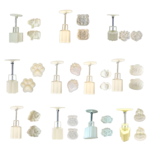 Various Mooncake Mold Mid-Autumn Festival Mooncake Mould DIY Hand Pressure Fondant Decorations Tools Moon Cake Mold