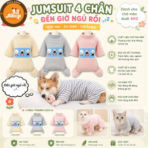 jumsuit ( áo quần ) pijama dành cho chó mèo - T3 PETS SHOP