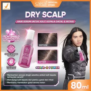 Salsa Hair Serum Rose Spray | Serum Rambut | Hijab Friendly BPOM 80ml