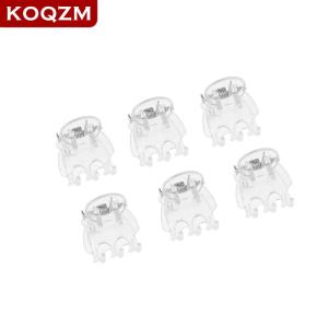 [COD] KOQZM KITCHEN 50Pcs Transparent 6 Claws Orchid Clips Plastic Butterfly Flowers Support Clear Fixer For Garden Vine Stem Plants Climbing