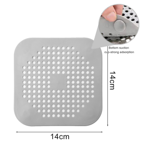 Durable Anti-Clogging Rust-proof Floor Drain Filter Kitchen Bathroom Sink Strainer Harmless Hair Stopper Cleaning Accessories
