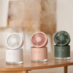 TYLEX XM31 Multi-Function Foldable Air Humidifier Electric Mini Fan 300mL Water Tank Capacity 2000mAh Air Cooling Mist