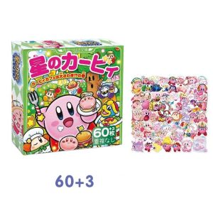 60pcs Kawaii Sanrio Stickers Hello Kitty Kuromi Pochacco Cartoon Decals Decorative Waterproof Cute Anime Stickers for Kids Toys