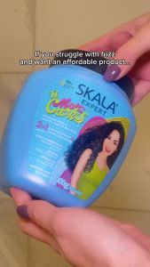 SKALA Mais Cachos 2-in-1 Treatment Cream and Leave-In Conditioner Frizz Control and Definition for Curly Hair 35.2 oz
