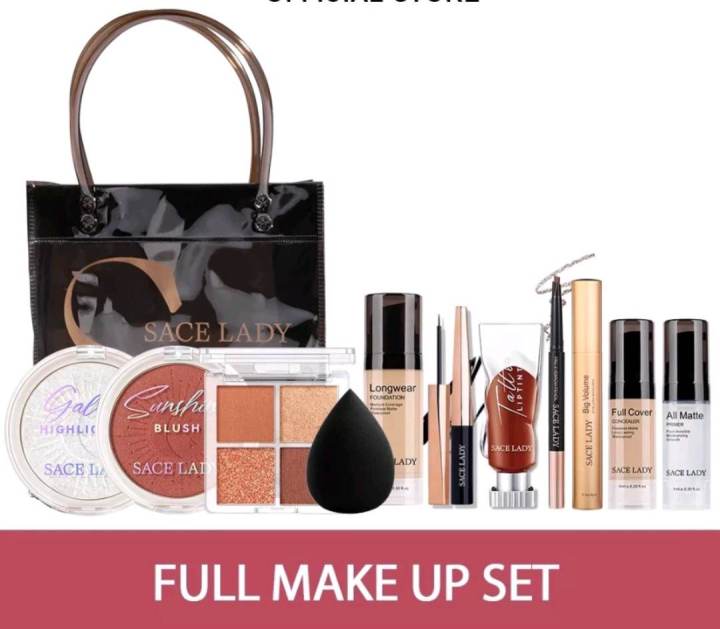 * Cosmetic Assorted Makeup Set Box with pasingit/ampao 0006 Lazada PH